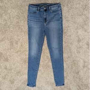 American Eagle AE Next Level Super High-Waisted Jegging Medium Vintage 8 Long